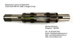 Clutch Shaft R56-431-200B-3, Polygon Cir