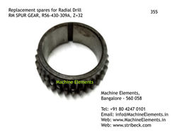 RM SPUR GEAR, R56-430-309A, Z=32