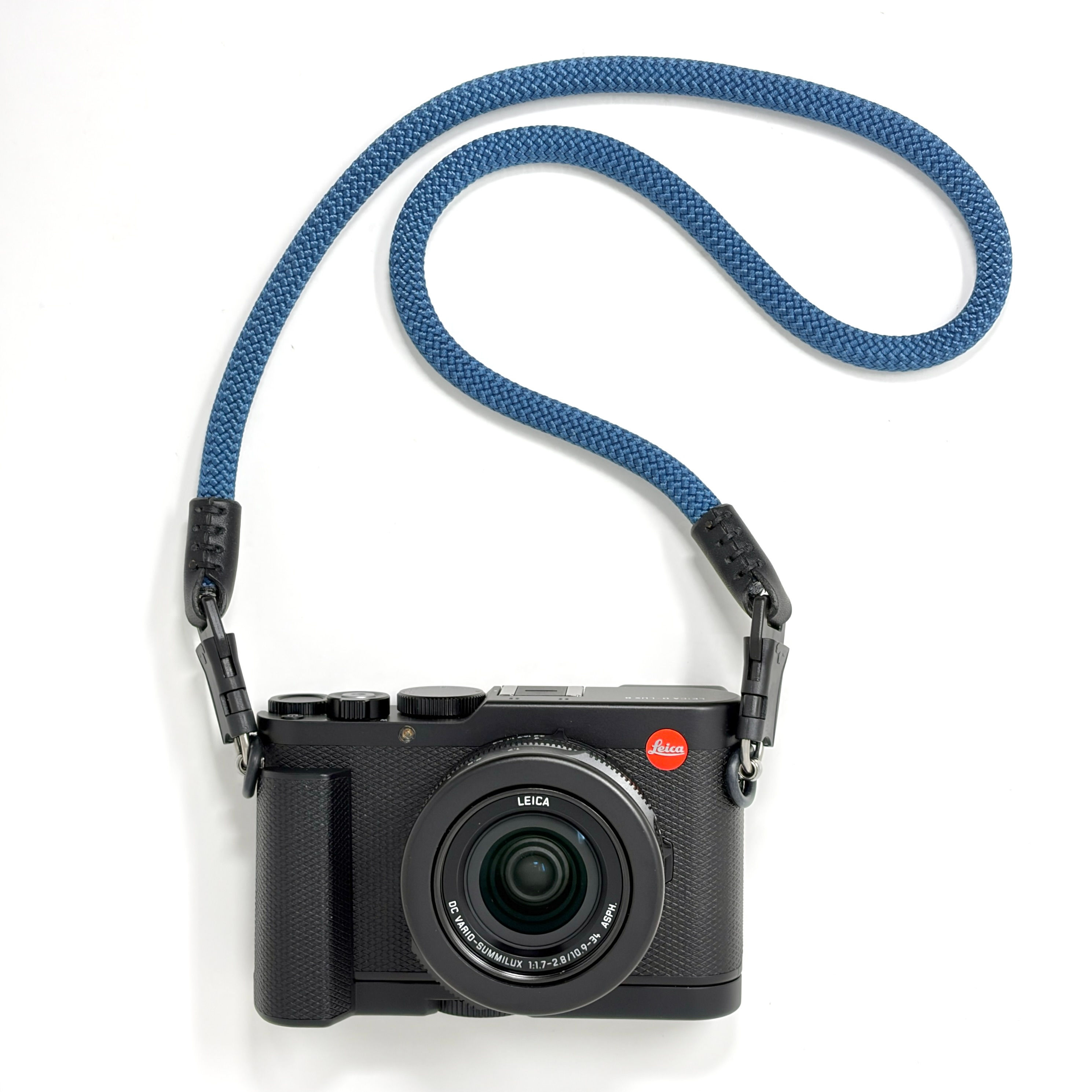 CORDY SLIM - Handmade Blue Premium Braided Rope Camera Strap - Easy Connect