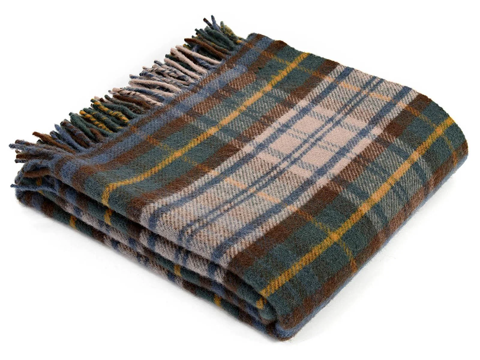 Wool Blanket Online - Tartan Pure New Wool Blanket - Antique Dress Gordon