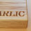 Thumbnail: Small oak chopping board ( Garlic)