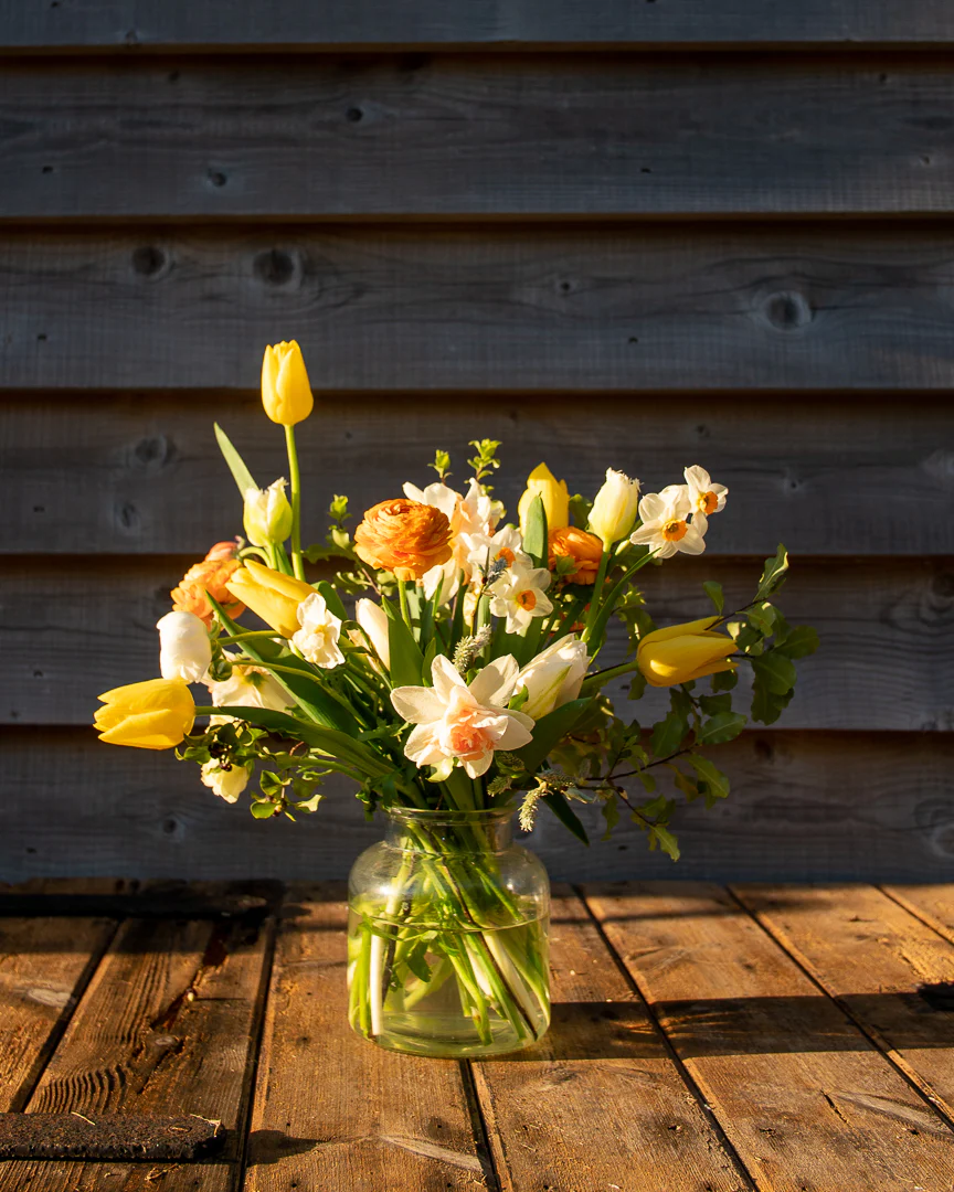 Seasonal Posy Bouquet from Stem and Green