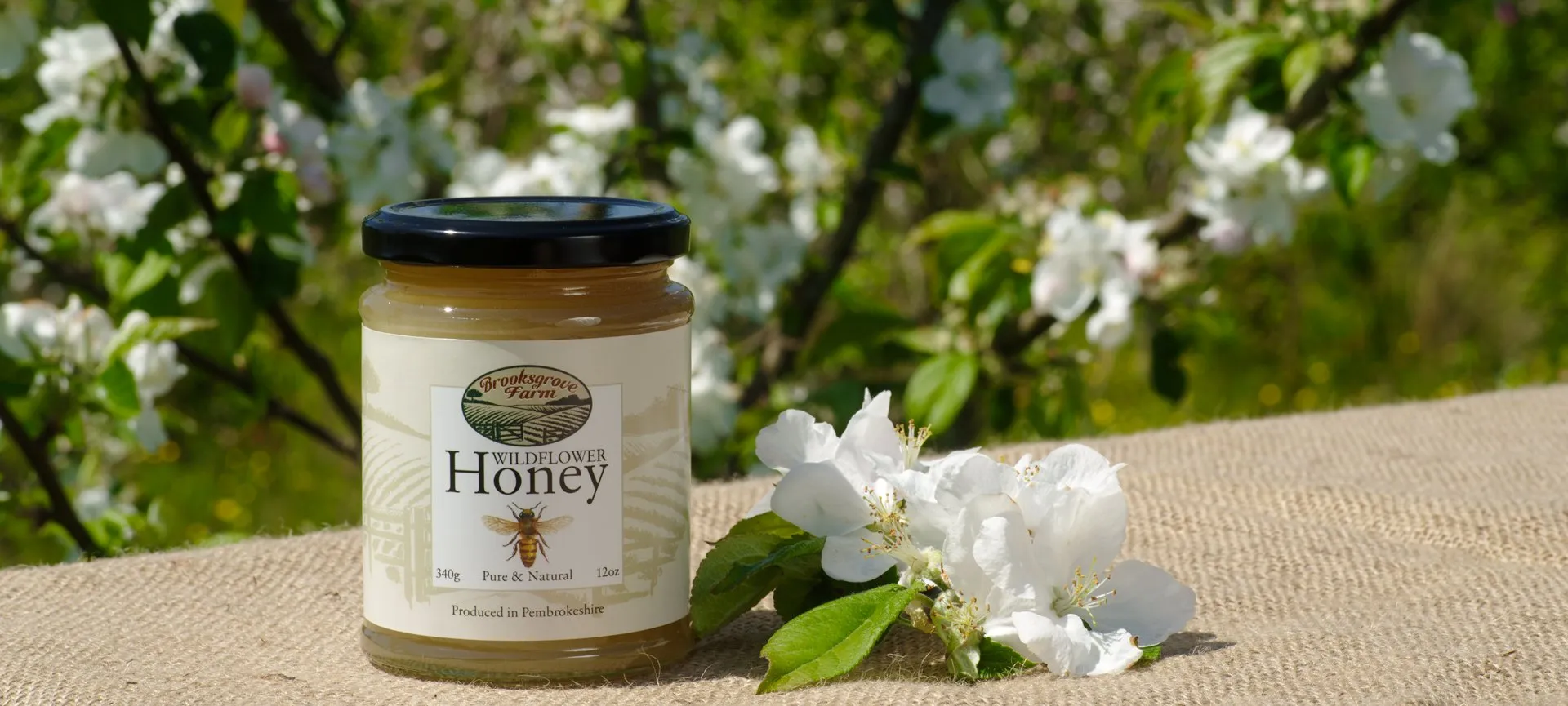 Pembrokeshire Wildflower Honey from Brooksgrove Farm