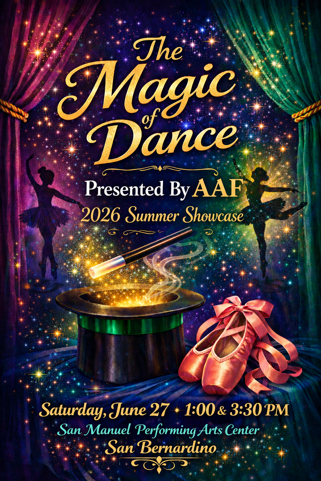 Recital Fees - All inclusive package with tickets