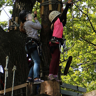 Acrrobranche en montagne, Cierp gau