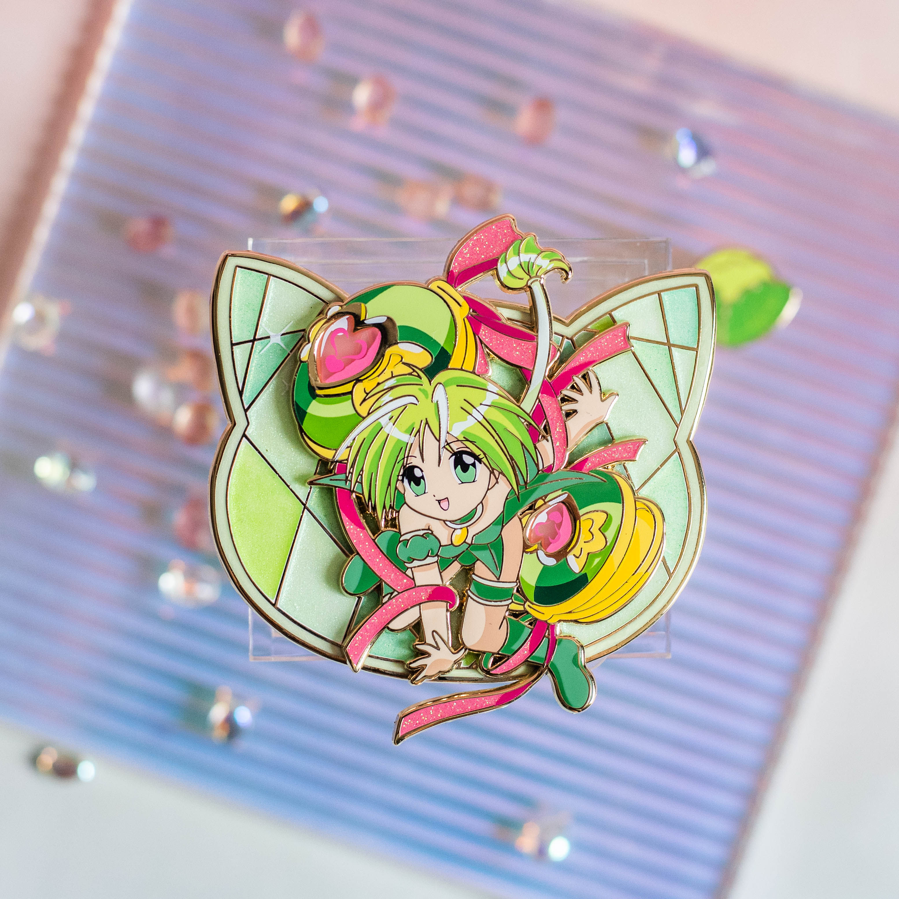 Mew Mew Chibis - Green POP/ top