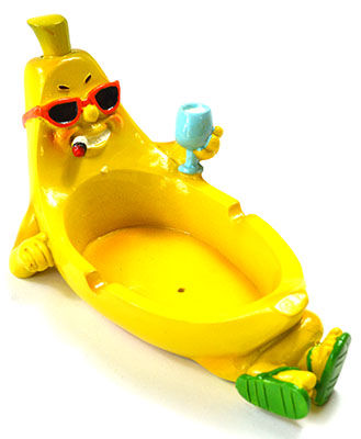 6" Banana Sunglasses ashtray