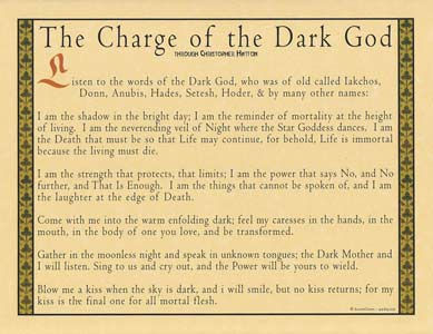 Dark God poster