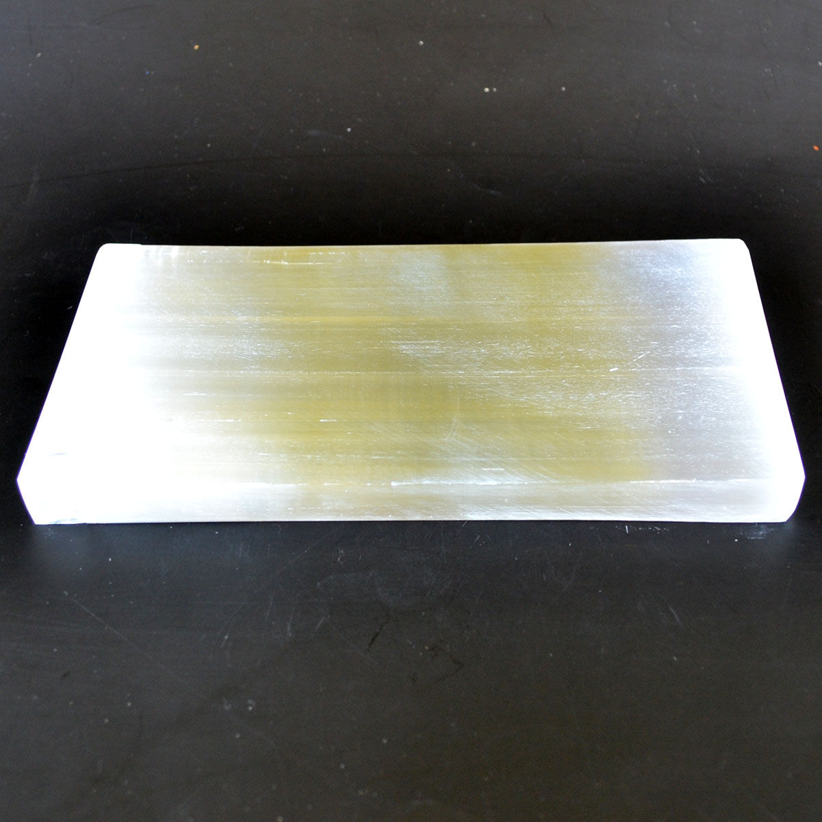 4" x 8" Selenite charger plaque