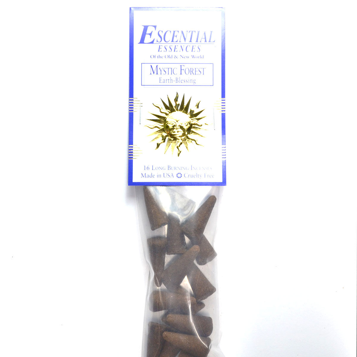 16/pk Mystic Forest escential essences incense cones