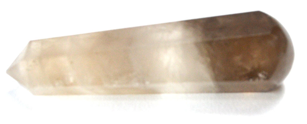 2" Smoky Quartz 6 facited