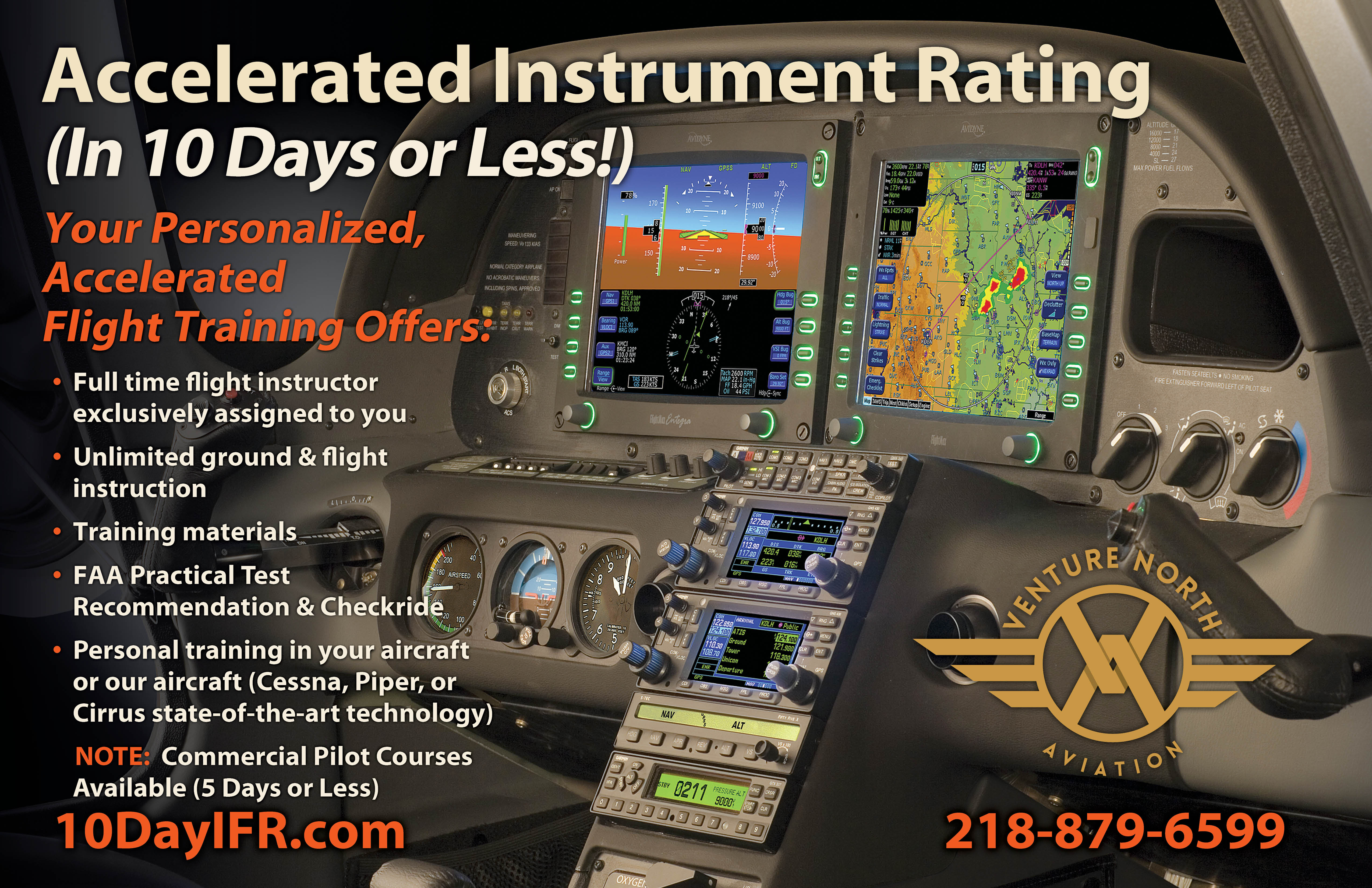 Instrument Rating 10 Day Accelerated Intrument Rating Course