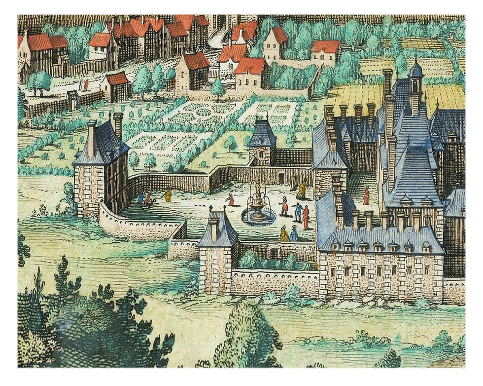 Thumbnail: Paris, Merian  1638