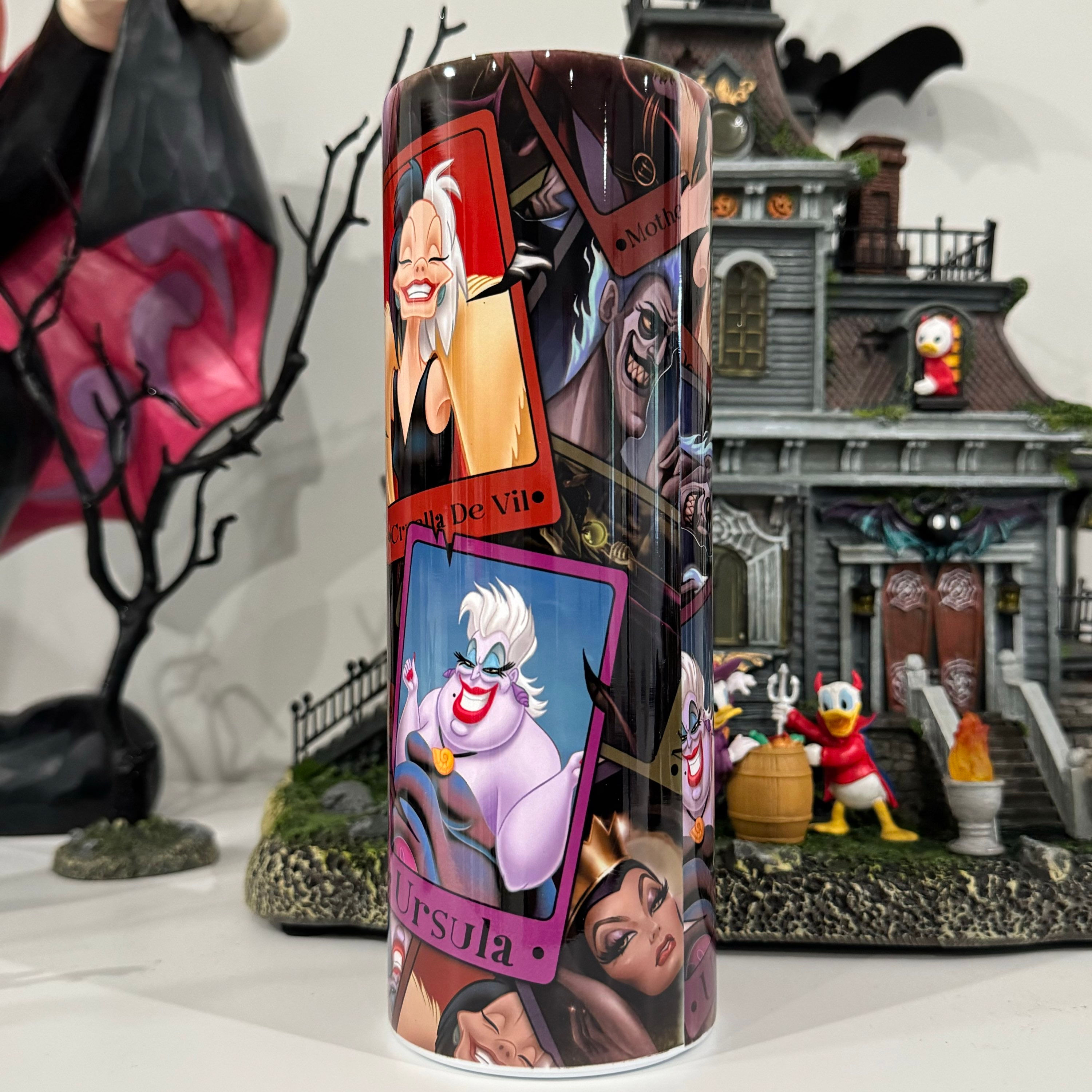 Villains Tarot Cards  20oz Insulated Tumbler