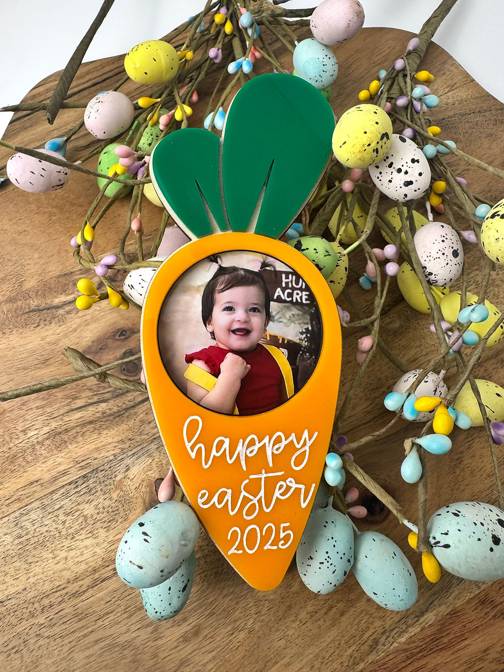 Thumbnail: Carrot Shaped Photo Magnets