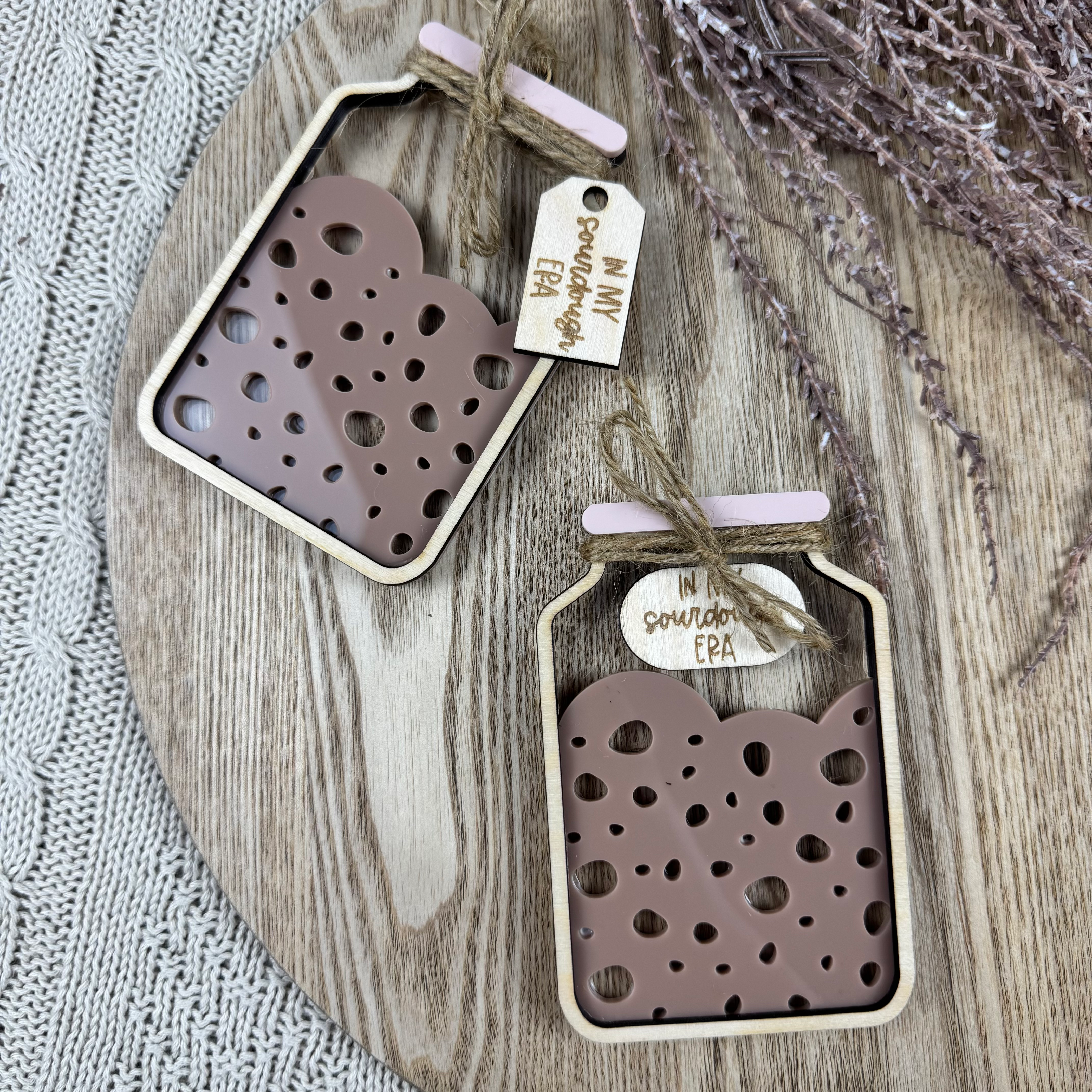 Sourdough Starter Magnet or Ornament 