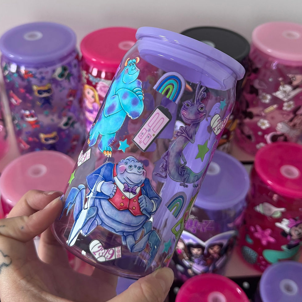 Thumbnail: Monsters Inc 16oz Plastic Can Cup