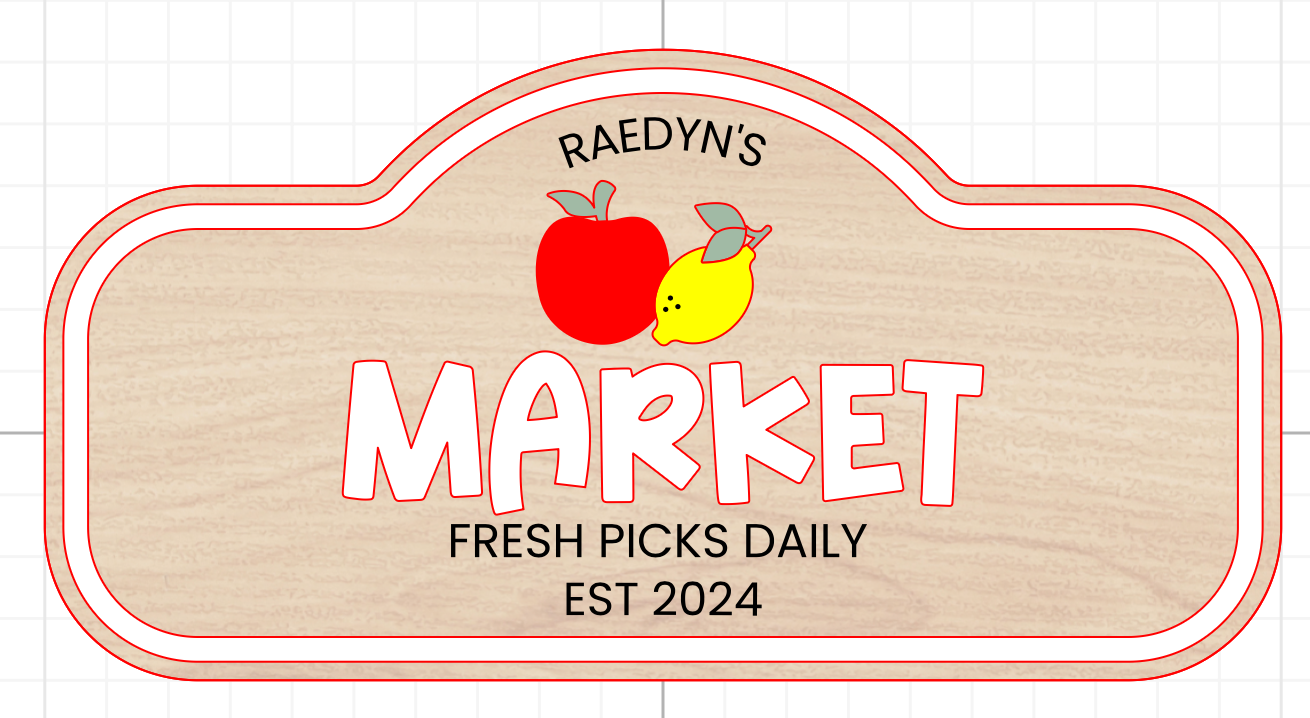 Market Playroom Sign
