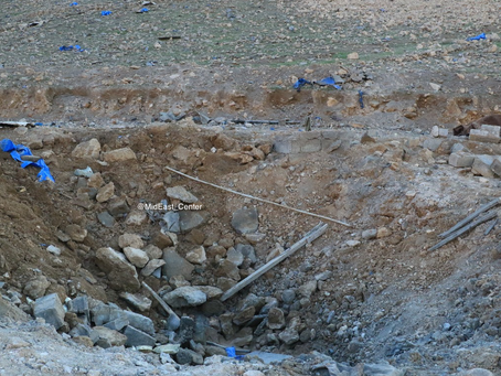 Exclusive photos of Turkish airstrike in Iraq's Makhmour camp