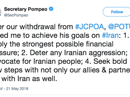 Transcript of Pompeo's Iran speech with notes