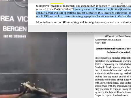 Timeline of US-Iran tensions May 2019
