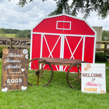 Barn Backdrop - $300