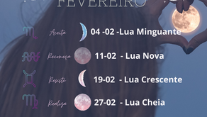 Lunações de Fevereiro