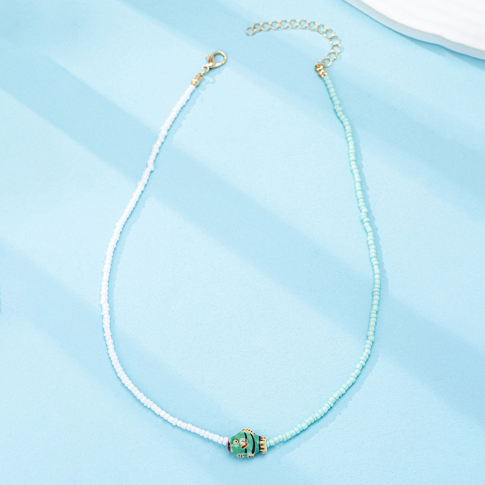 Thumbnail: Tropical Reef Layered Necklace