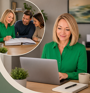 orthwest Florida family mediator helping a couple navigate divorce decisions