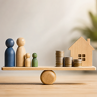 Family finances and shared assets considered during divorce mediation