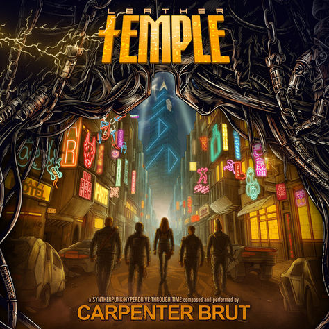 CARPENTER BRUT - Leather Temple