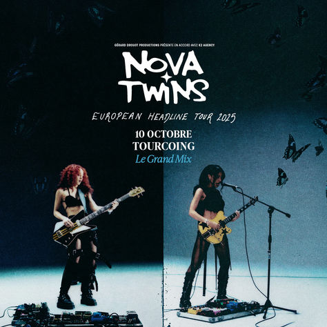NOVA TWINS - En concert à Le Grand Mix (Tourcoing) ! 