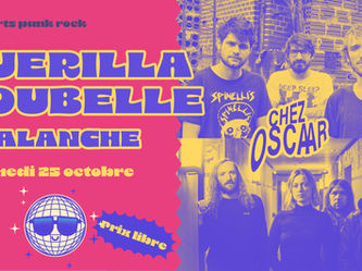 GUERILLA POUBELLE + AVALANCHE - En concert chez Oscaar (F.L.A.C.) !