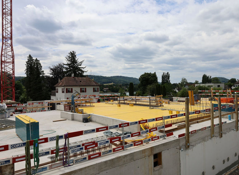 Baustelle aus Nordost