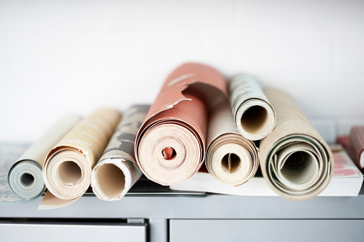 Rolls of Wallpaper