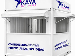 kiosko hecho con container