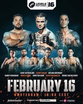 MMA event poster