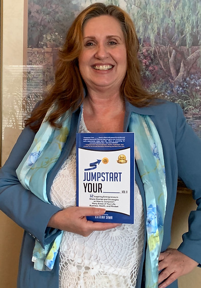 Carolyn McGraw and her book Jumpstart your
