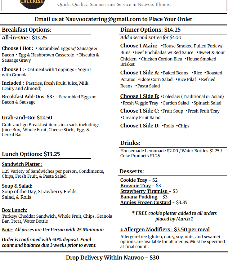 Nauvoo Catering Menu at a Glance 2026.png