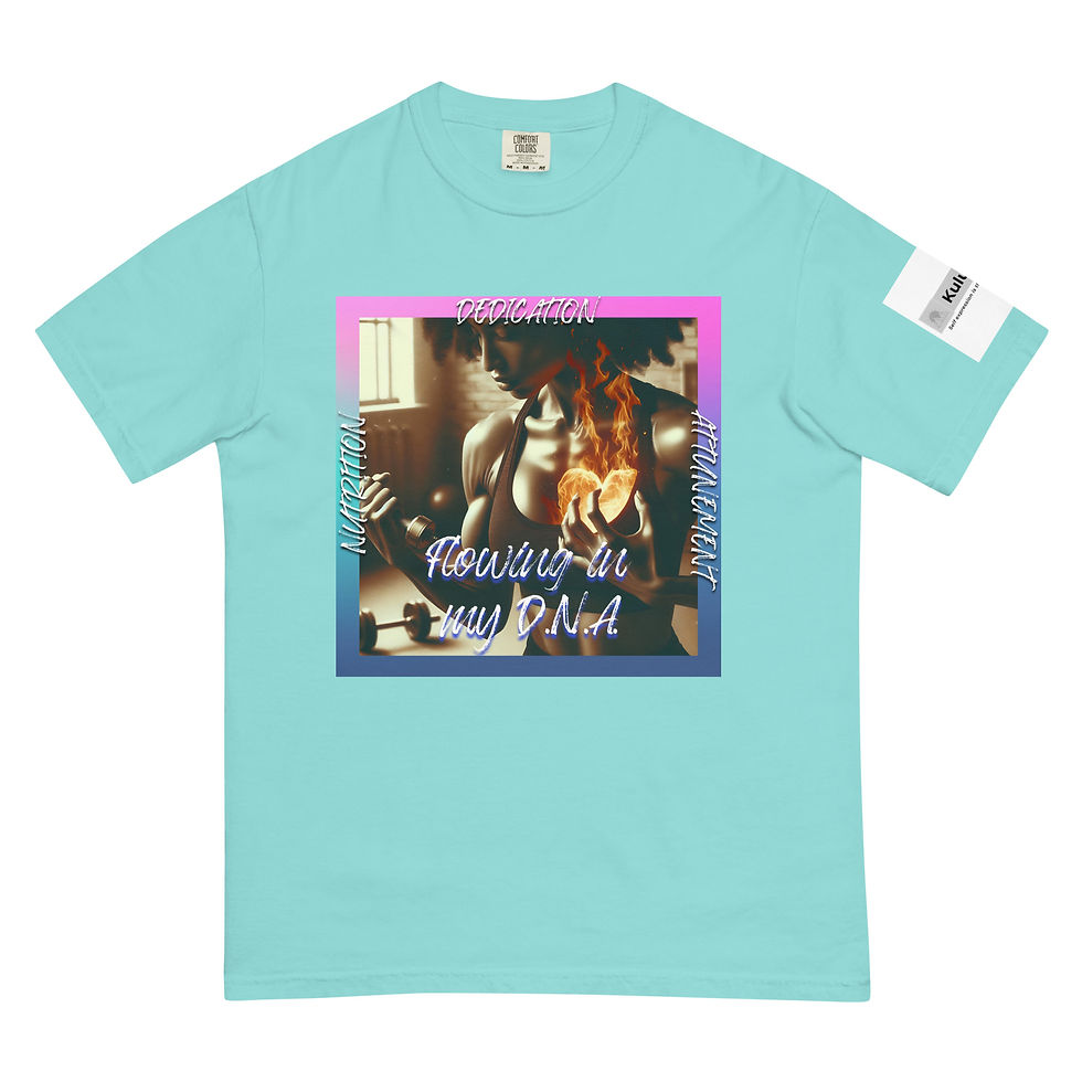Miniatura: Unisex garment-dyed heavyweight t-shirt