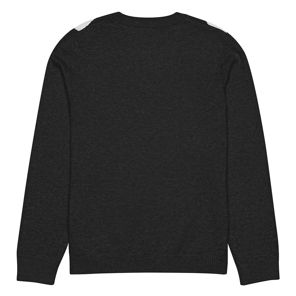 Thumbnail: Knitted crew neck sweater