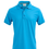 Миниатюра: Electric Blue short-sleeve moisture-wicking jersey polo shirt by Kulu Wear