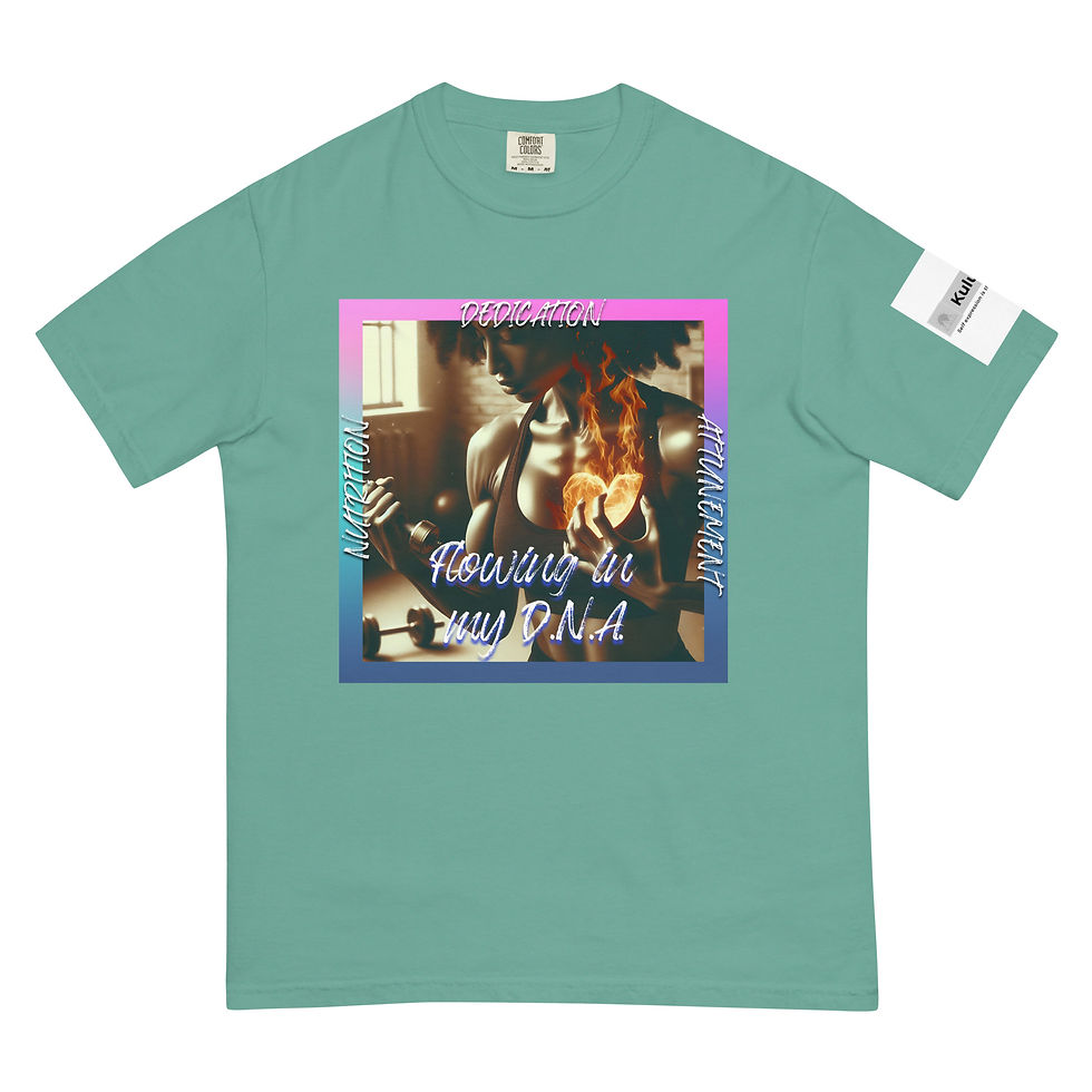 Miniatura: Unisex garment-dyed heavyweight t-shirt