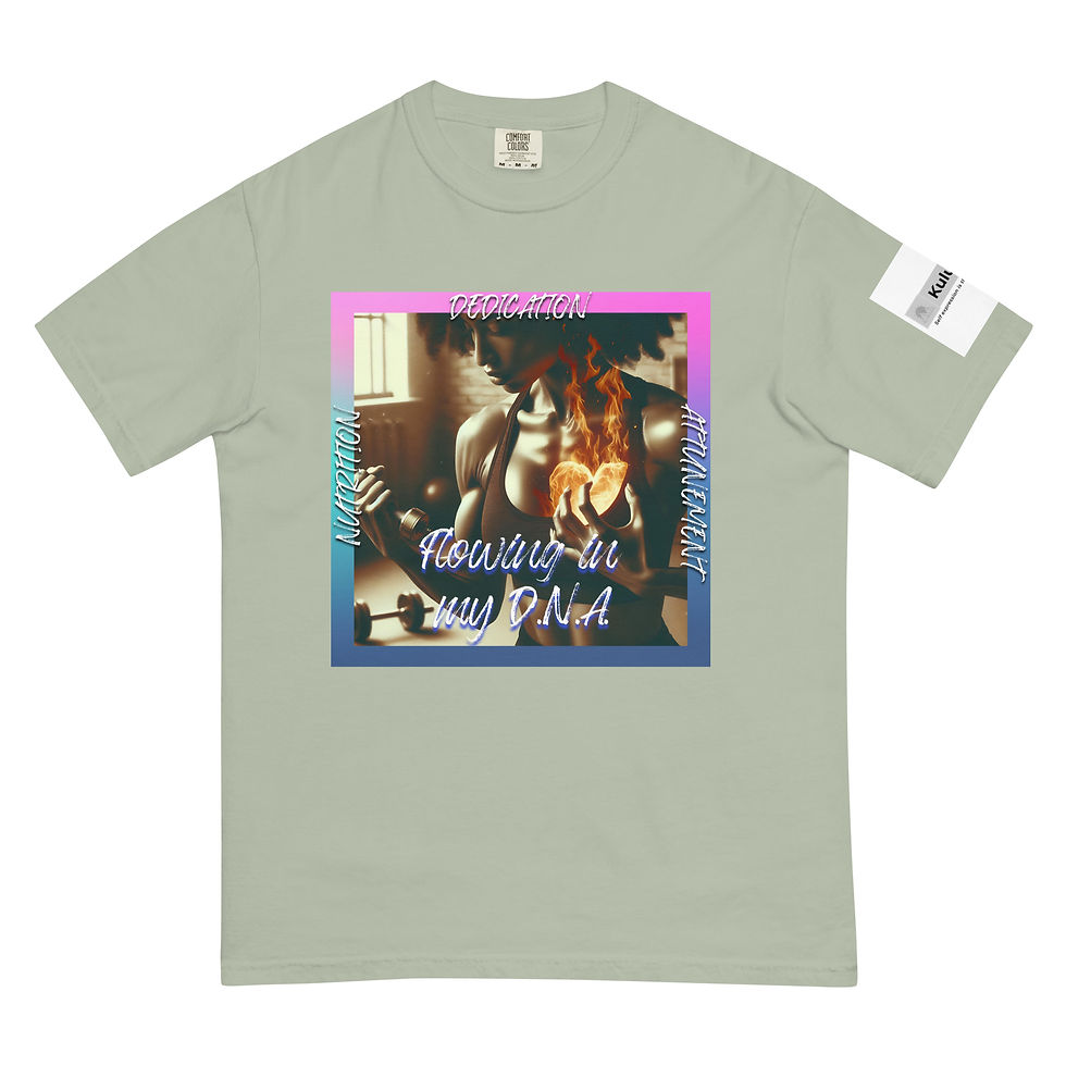 Miniatura: Unisex garment-dyed heavyweight t-shirt