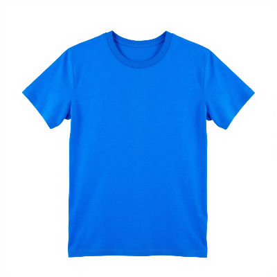 Миниатюра: Royal Blue unisex cotton t-shirt by Kulu Wear – lightweight, breathable crew neck tee for work, sports, or casual wear