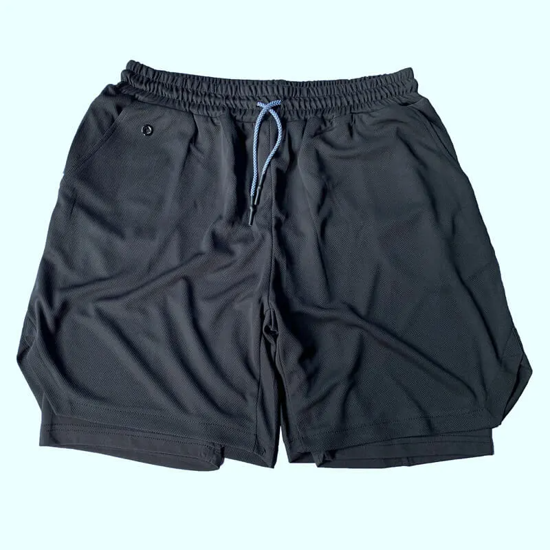 Thumbnail: Kulu Wear Double Layered Light Performance Shorts