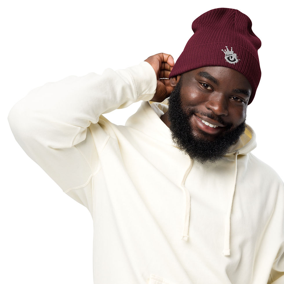 Миниатюра: Organic ribbed beanie