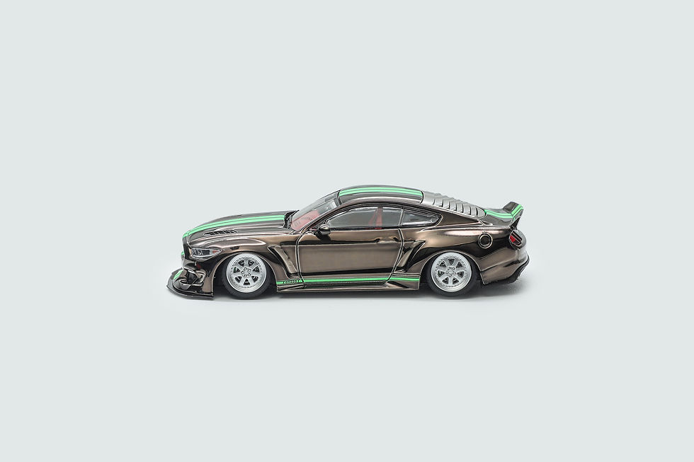 Thumbnail: 1:64 Alloy Diecast Muscle Car Model Widebody Modified Stance Lowered Suspension 
