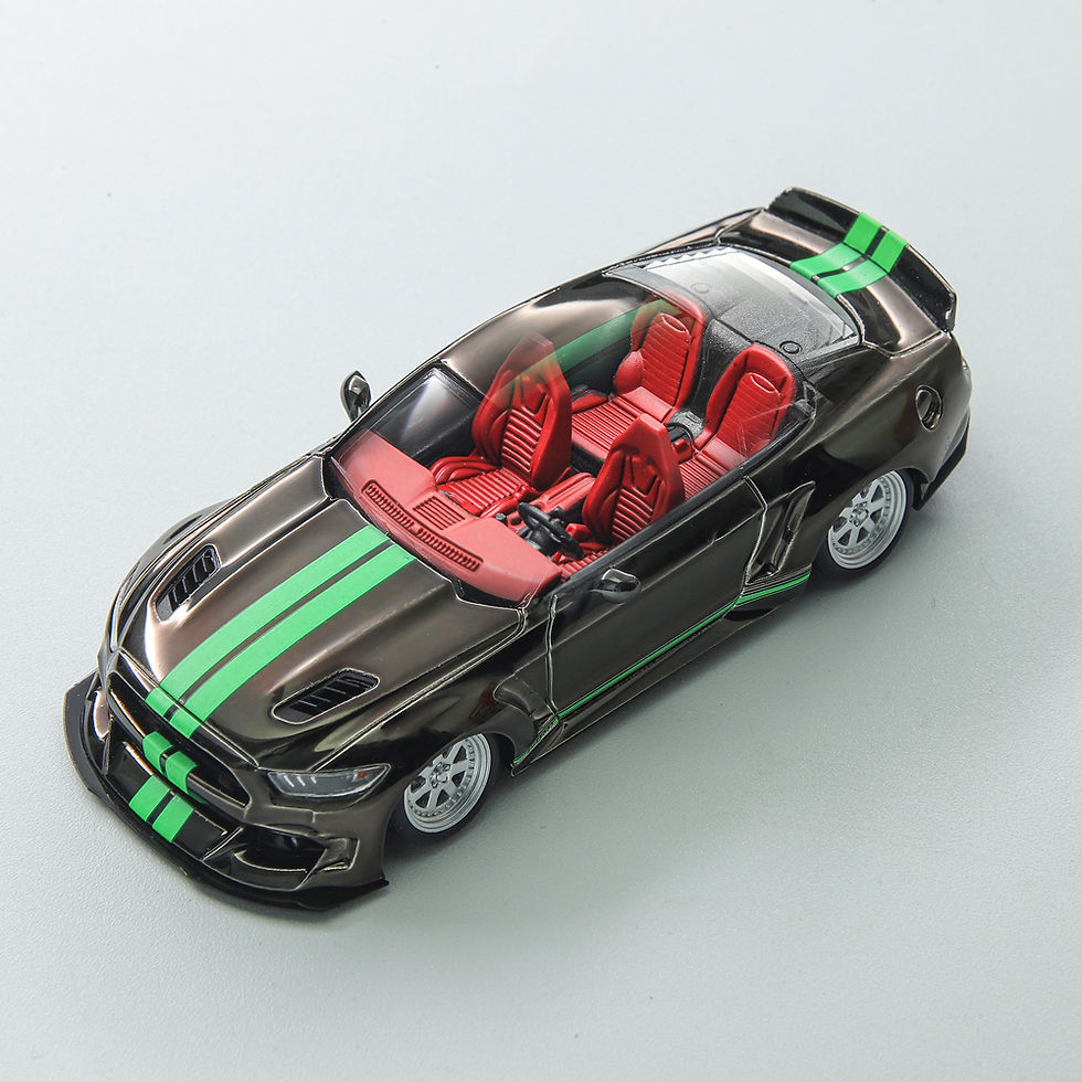 Thumbnail: 1:64 Alloy Diecast Muscle Car Model Widebody Modified Stance Lowered Suspension 