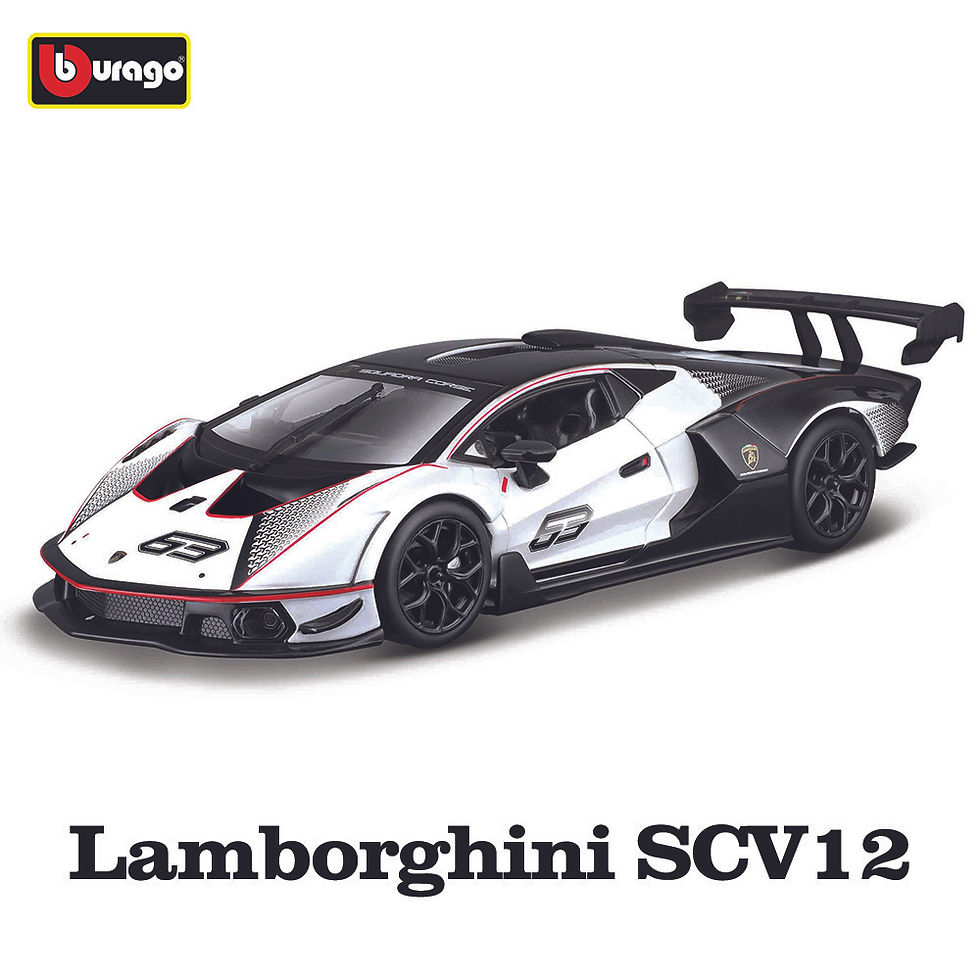Thumbnail: Bburago 1:24 2020 Chevrolet Corvette C8.R C6R alloy racing car Alloy Luxury Vehi